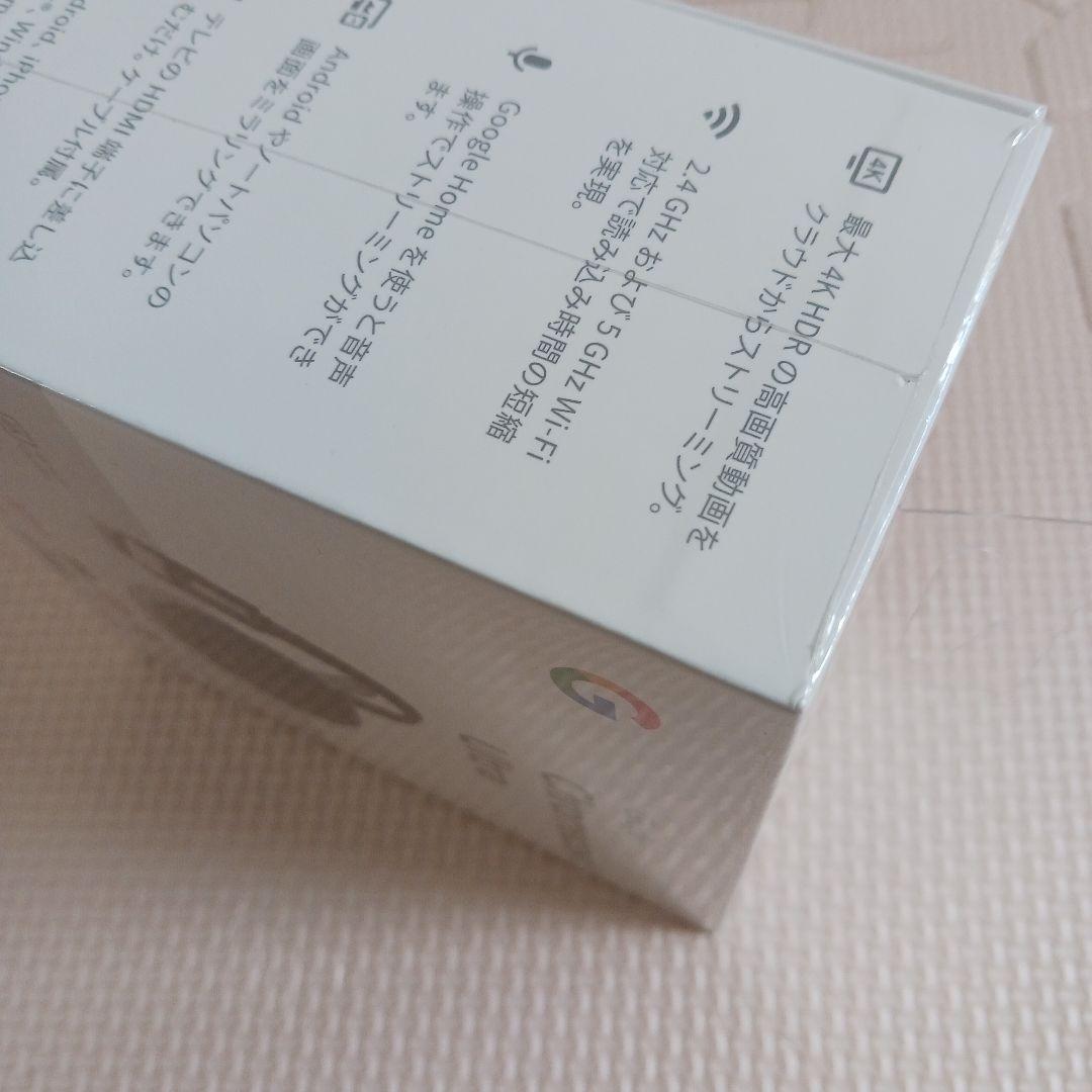 未開封　Google Chromecast Ultra