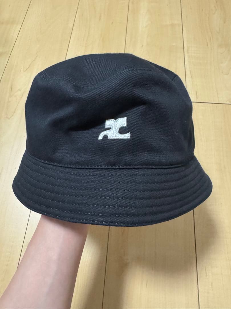 クレージュ　バケットハット　Sサイズ