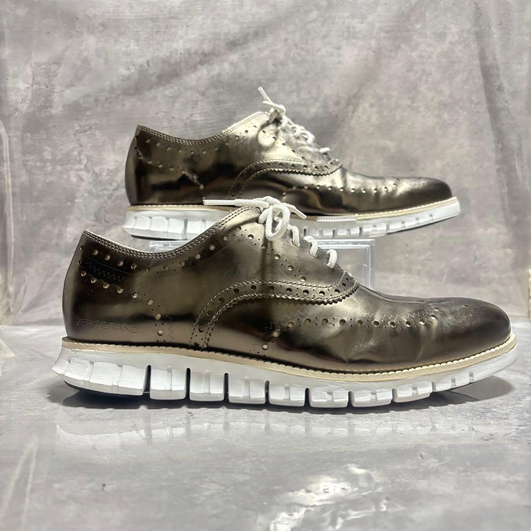 【未使用級】COLE HAAN ゼログランド オックスフォード ウイングチップ