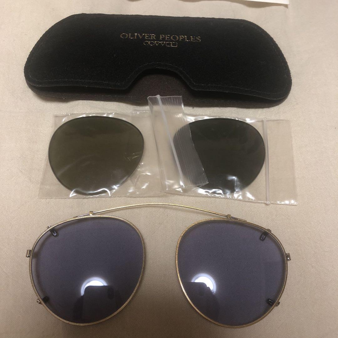 oliver peoples mp-2 クリップオン 雅 日本製