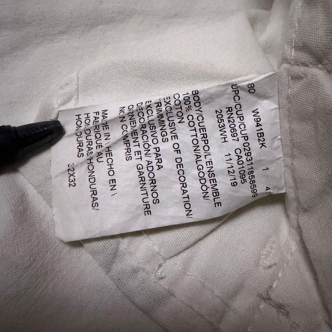 Dickies ダブルニー ペインターパンツ ワイドレッグ ダックパンツ 白