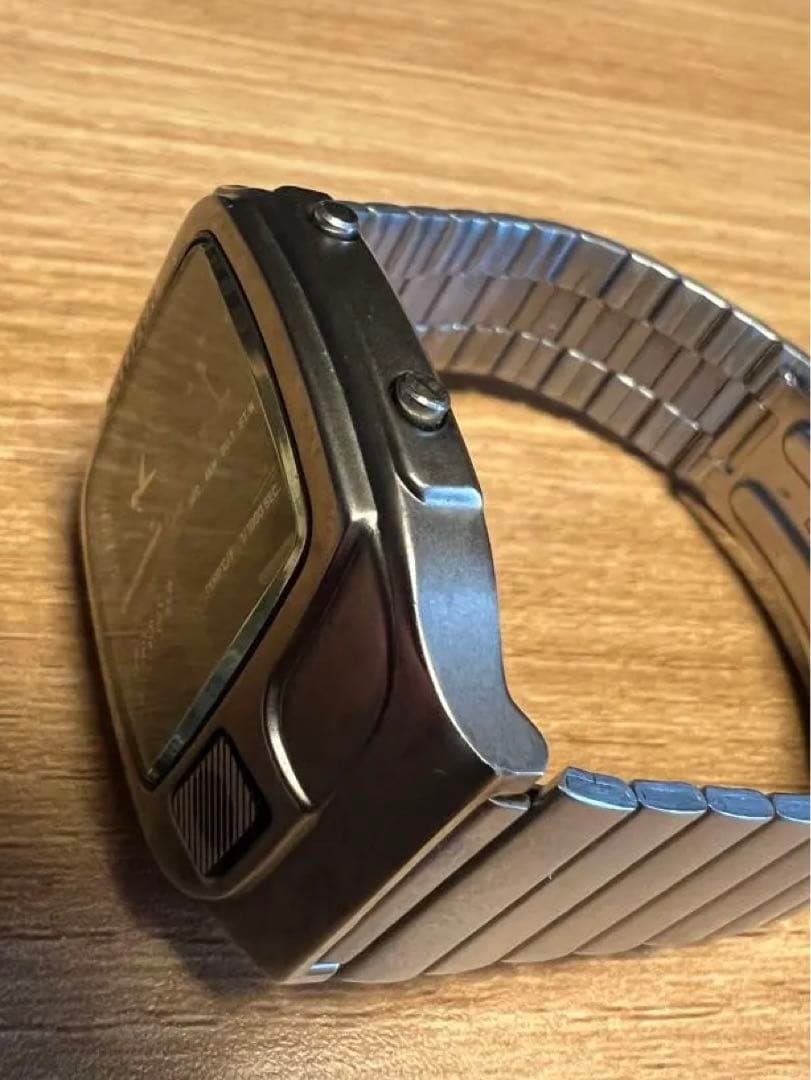 【完動品】CITIZEN アナデジテンプ シチズン　純正ベルト　腕時計 シルバー