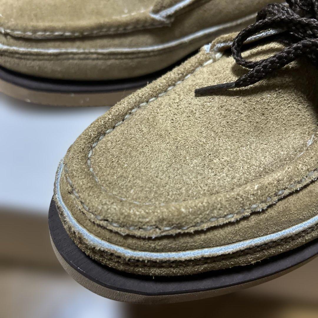 美品ラッセルモカシン(スポーティング.クレー チャッカー)8 E