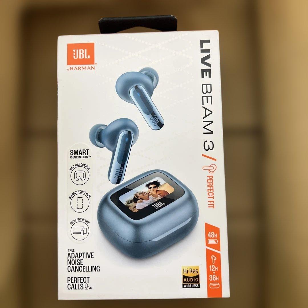 580 JBL LIVE BEAM 3 ワイヤレスイヤホン　未開封