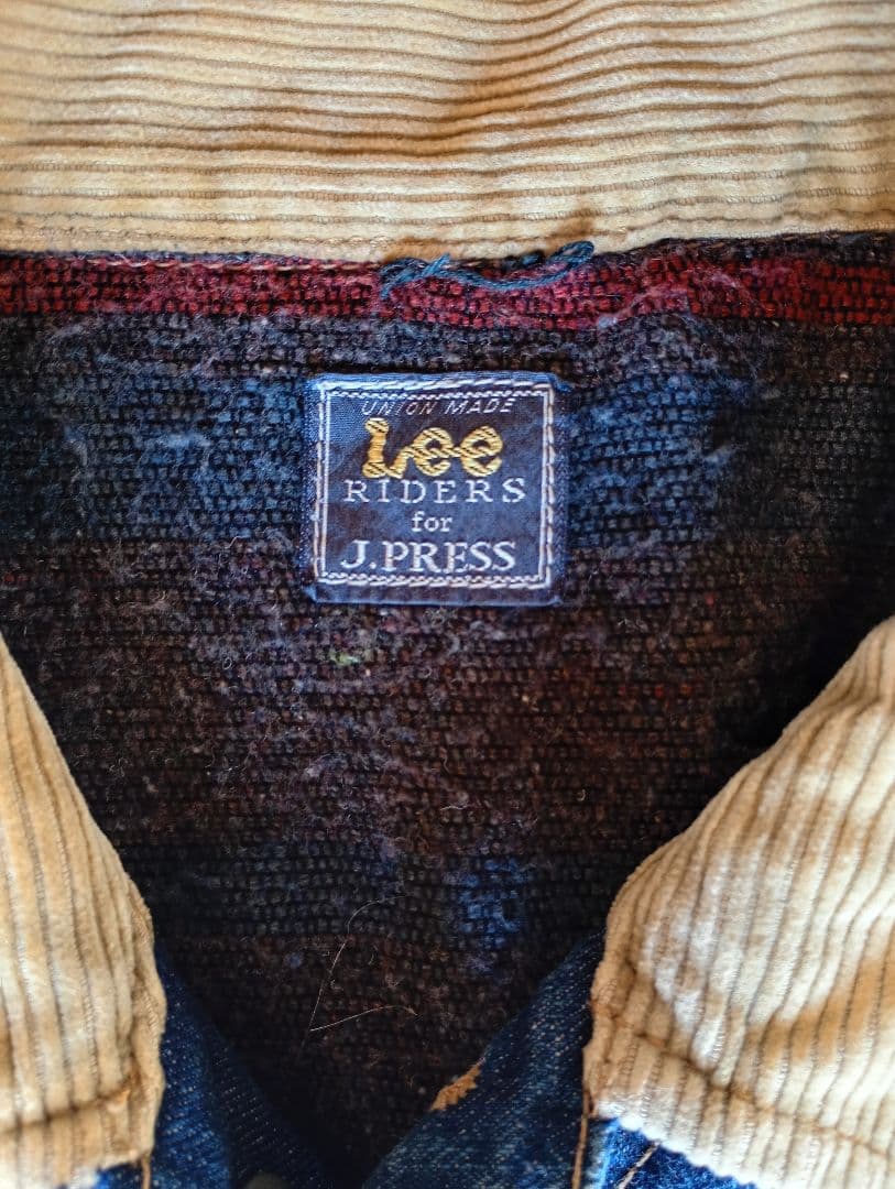 Lee RIDERS for J.PRESS デニムジャケット