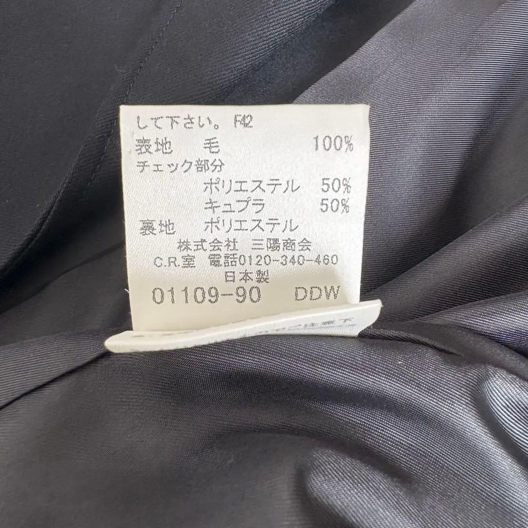 【美品】BURBERRY ネイビー ブレザー ジャケット 170A