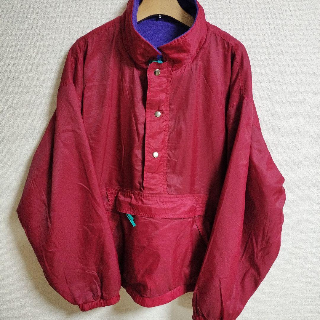 【NORTH WOODS TRADER】グリセードプルオーバーナイロンフリースL