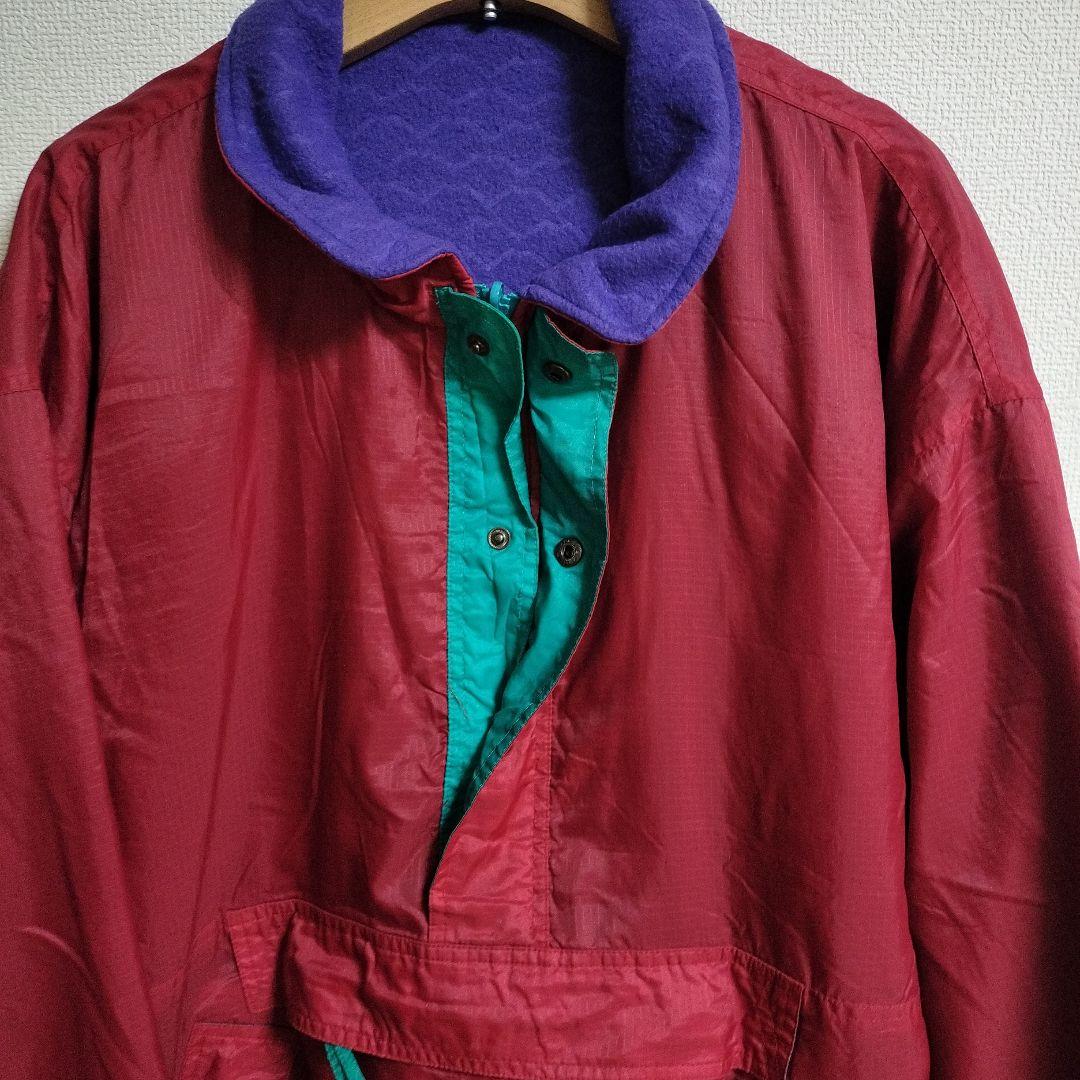 【NORTH WOODS TRADER】グリセードプルオーバーナイロンフリースL