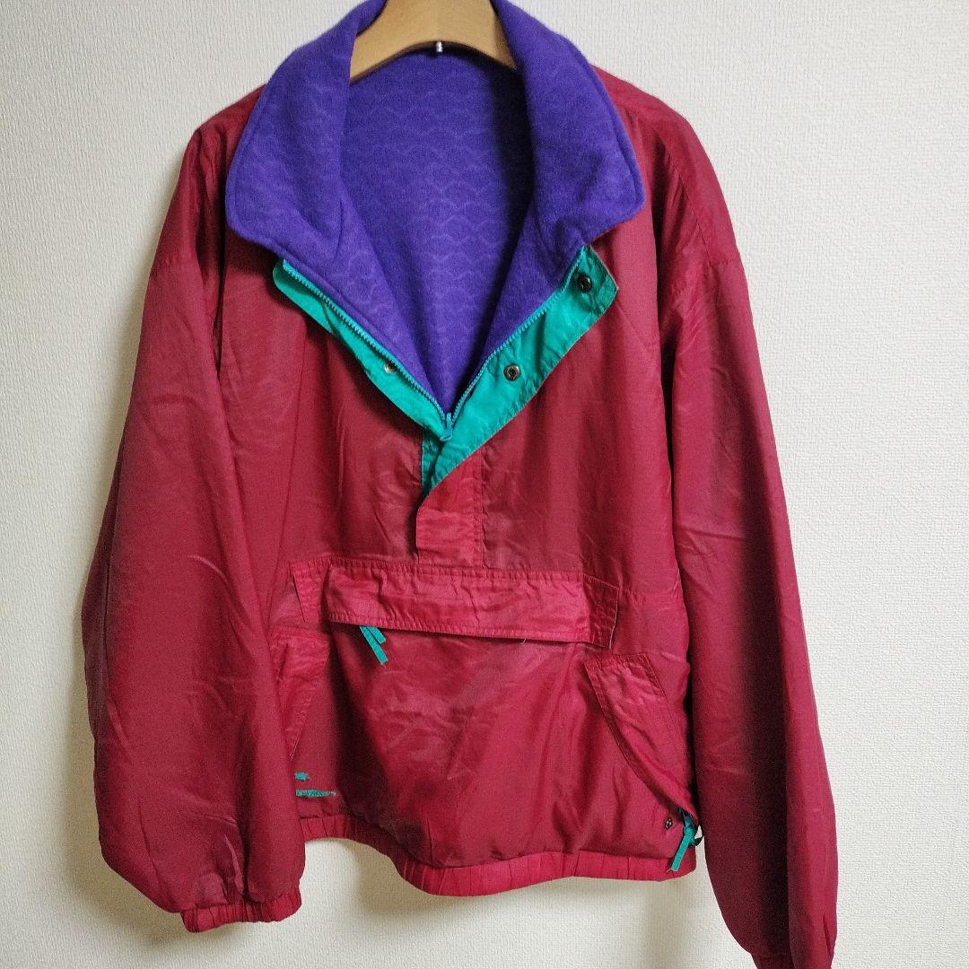 【NORTH WOODS TRADER】グリセードプルオーバーナイロンフリースL