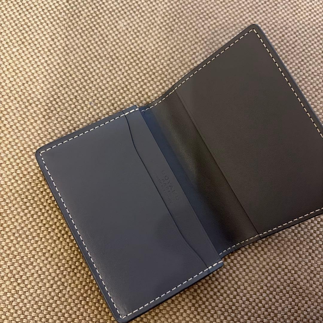【極美品】GOYARD 名刺ケース　グレー　ゴヤール
