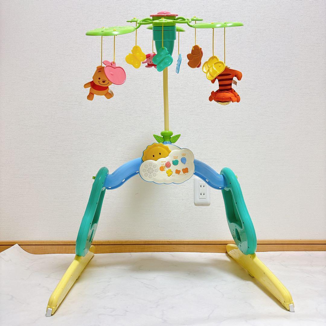 付属品完備♡くまのプーさん　6WAYジムにへんしんメリー　タカラトミー①