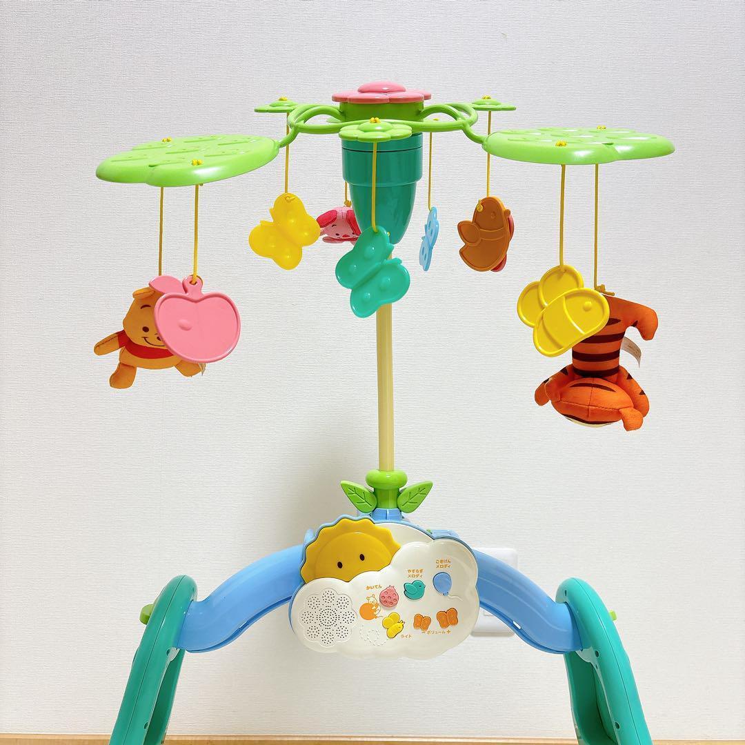 付属品完備♡くまのプーさん　6WAYジムにへんしんメリー　タカラトミー①