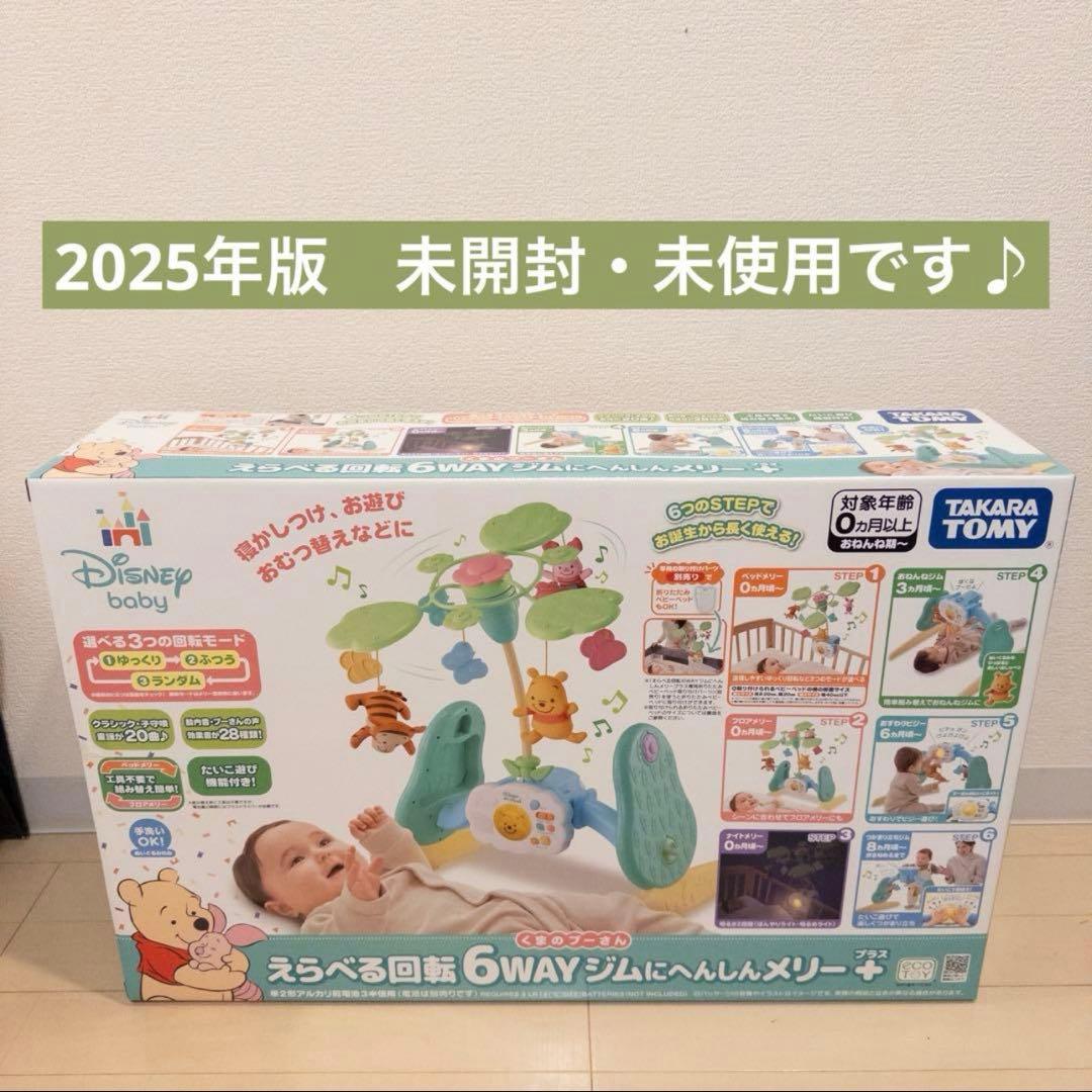 えらべる回転　６ＷＡＹジムにへんしんメリー プラス　くまのプーさん　2025年版