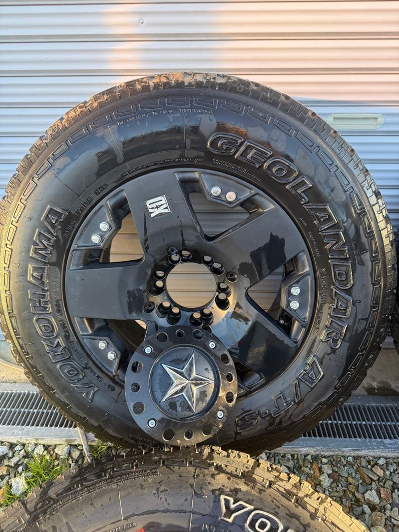 KMC XD775ROCKSTAR 17in 8.0J+35 6Hスタッドレスに