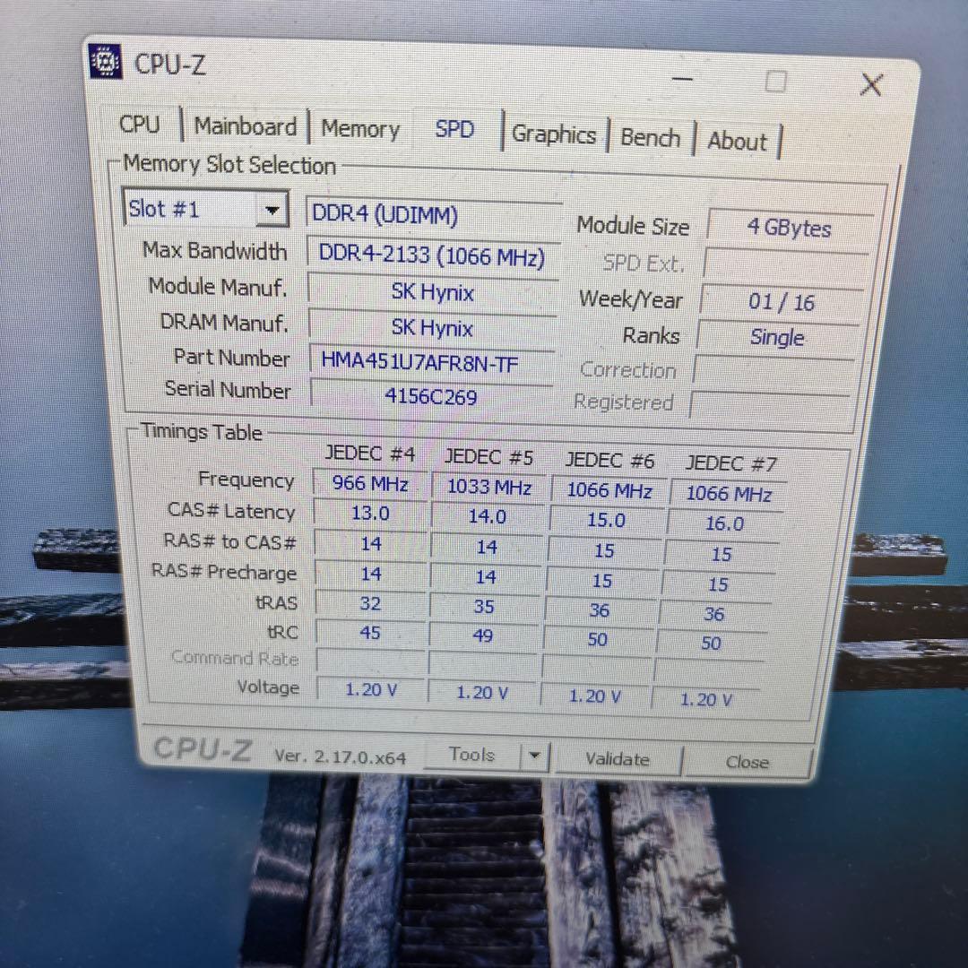 【ジャンク】intelCorei5 9500&DDR4 4Gx4枚