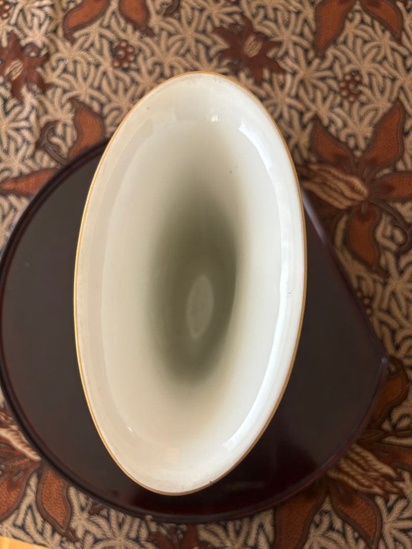 【マツ】ヘレンド　花器　アポニー　ピンク