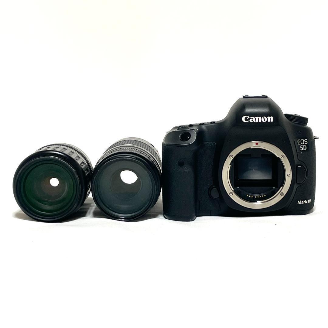 高速AF✨ Canon EOS 5D Mark III 超望遠ダブルレンズセット