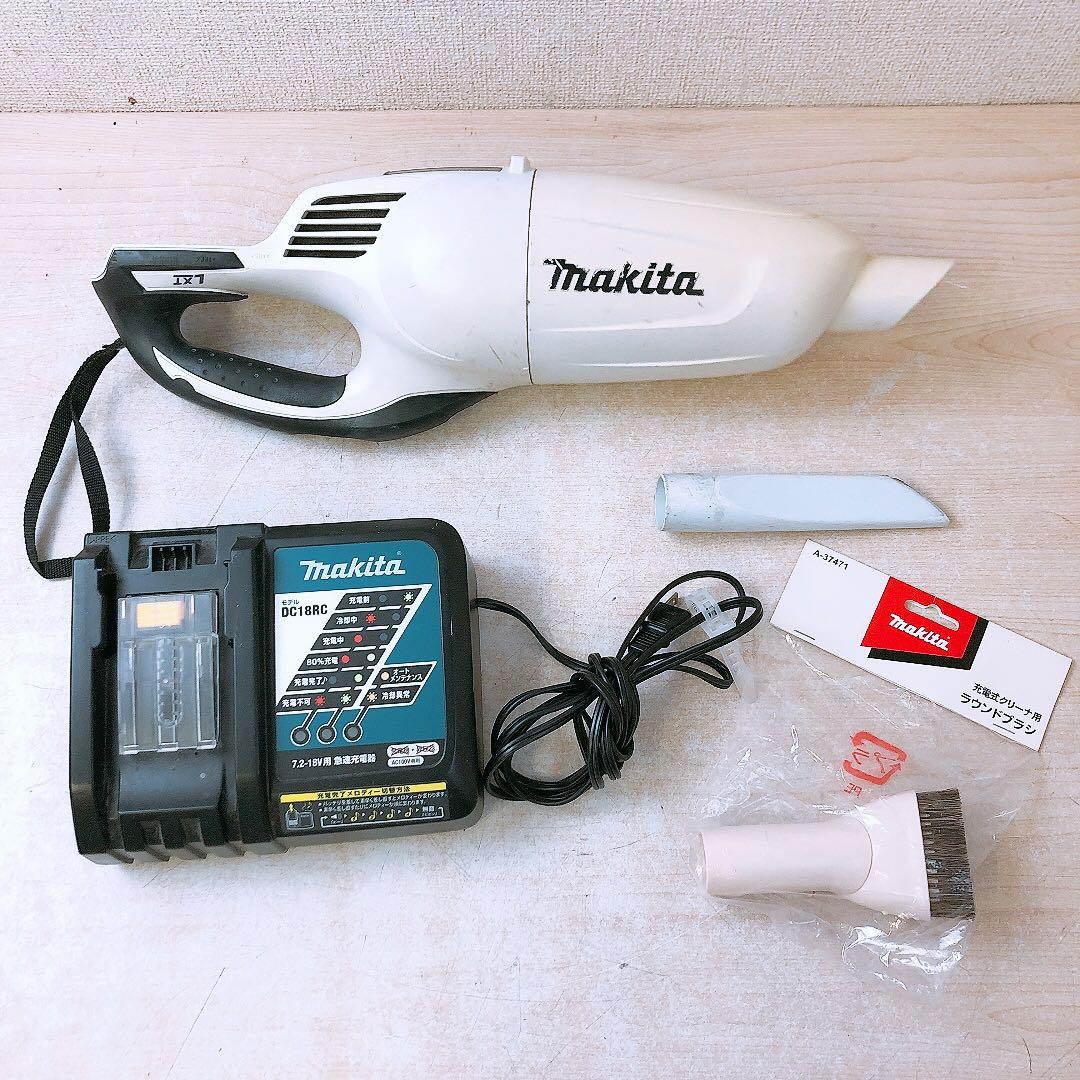 通電OK マキタ バッテリー式クリーナー 14.4V 充電式 バッテリ付属無し