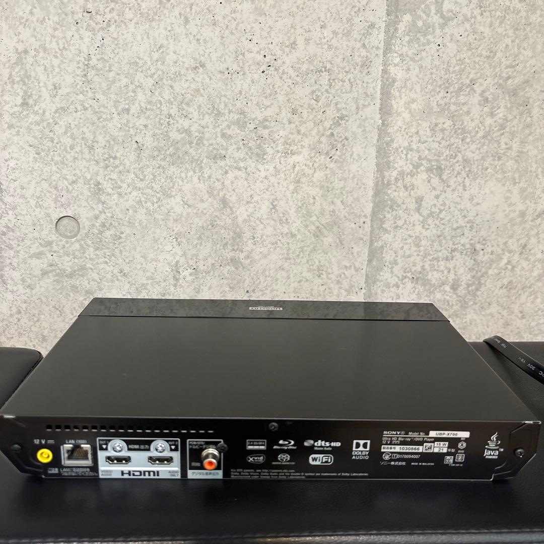SONY UVP-Ｘ700 Ultra HDブルーレイプDVDプレーヤー