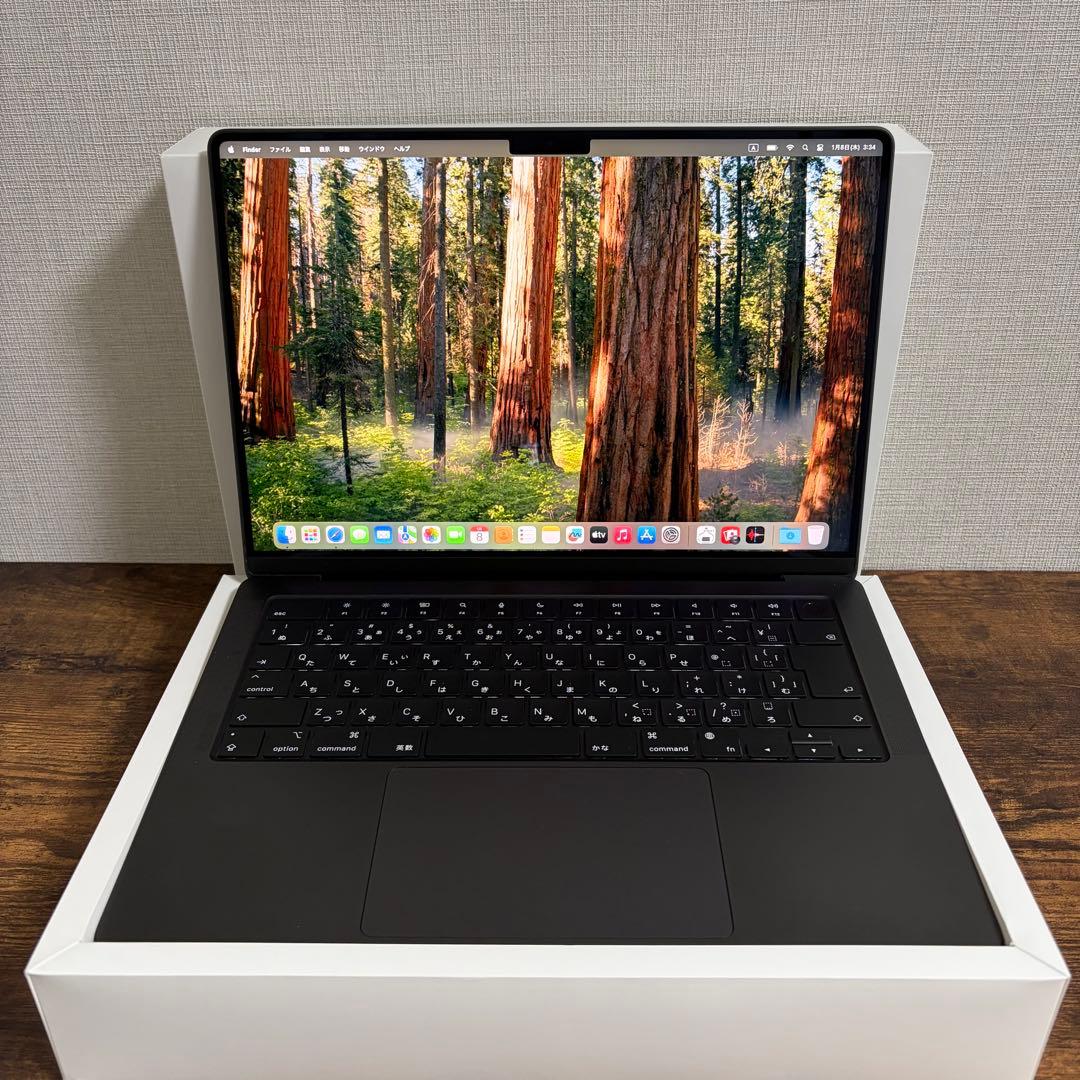 MacBook Pro 14インチ 2024 M4 メモリ24GB SSD1TB