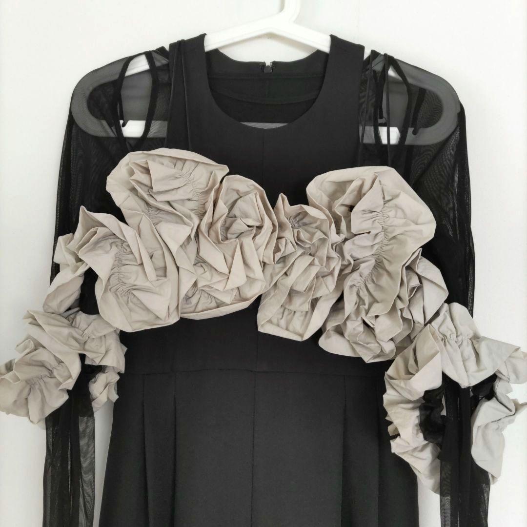 【ANDRESD】 3点セット ラッフルビスチェ パンツドレス 結婚式