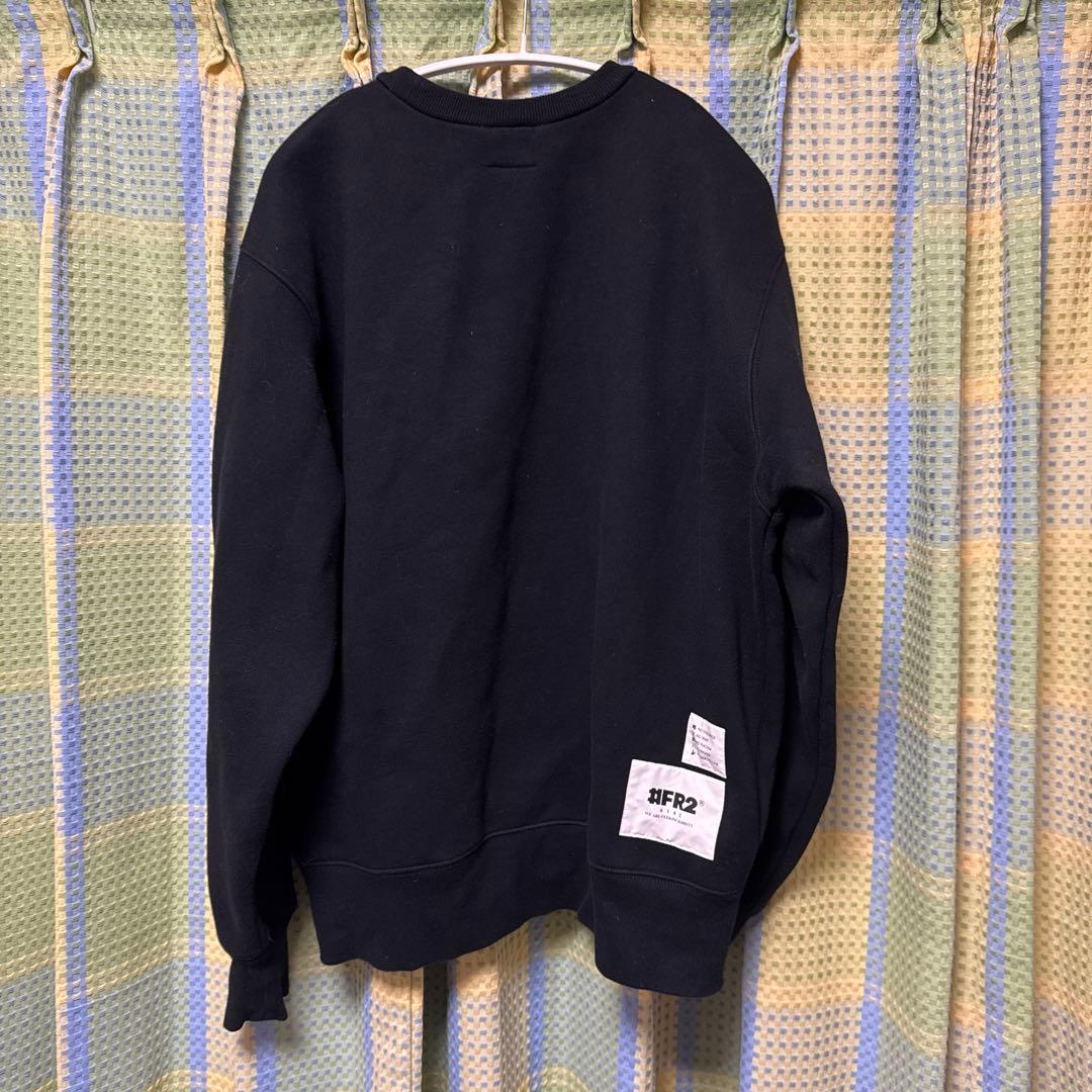 【killer7】FR2梅 トレーナー スウェット 裏起毛 ブラック