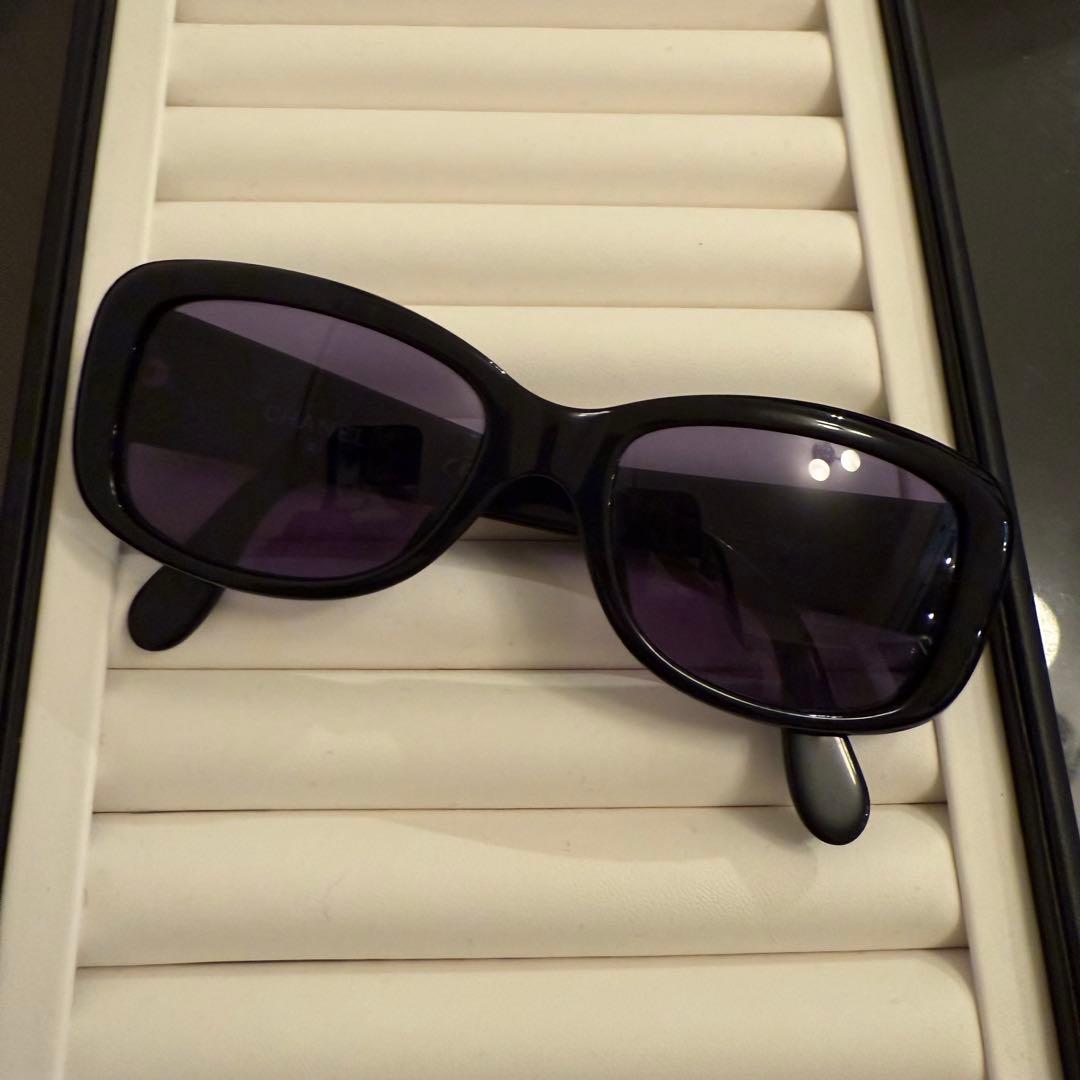 【CHANEL シャネル】サングラス ブラック ココマーク