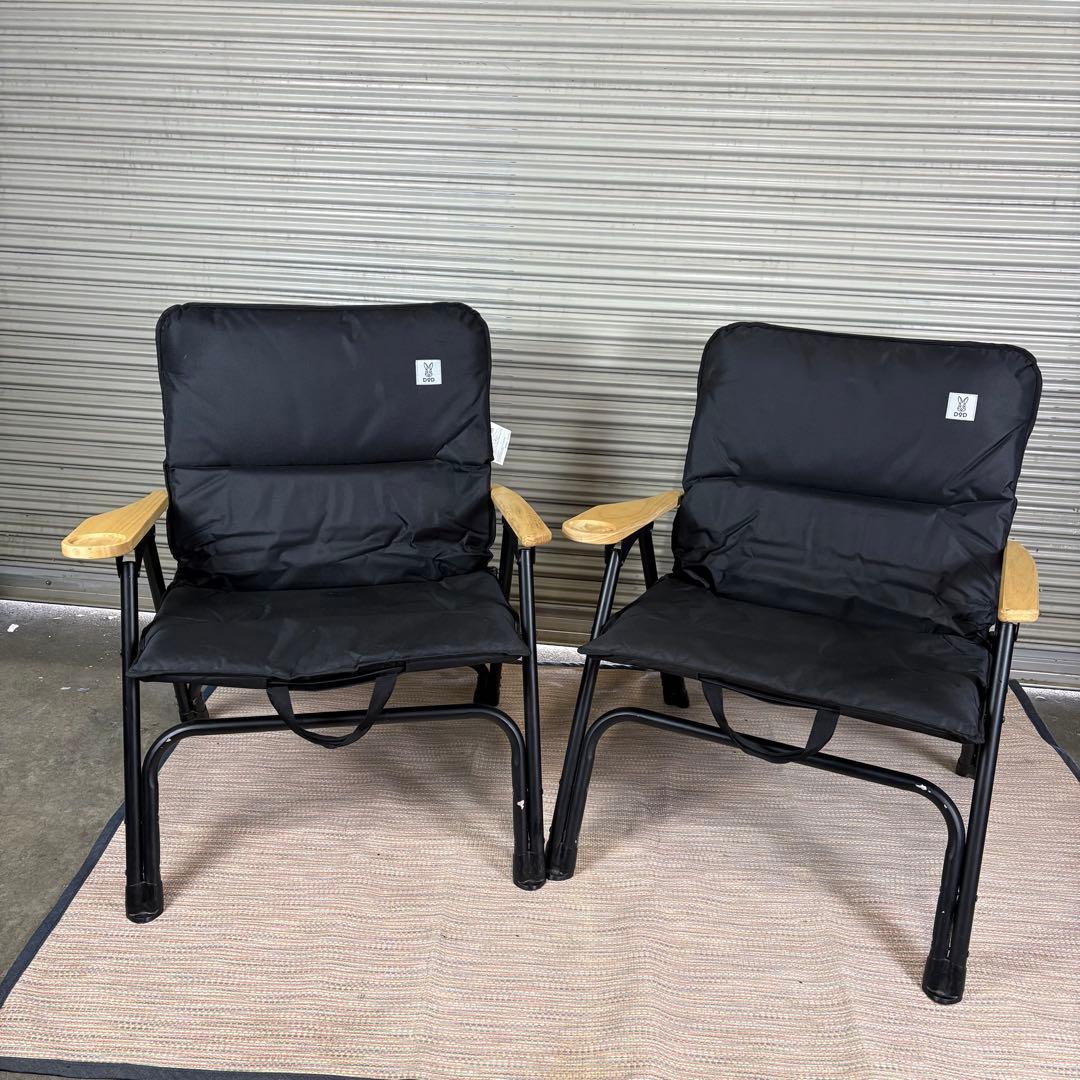 【送料込】DOD YUTORI CHAIR　ユトリチェア　2脚セット　セット