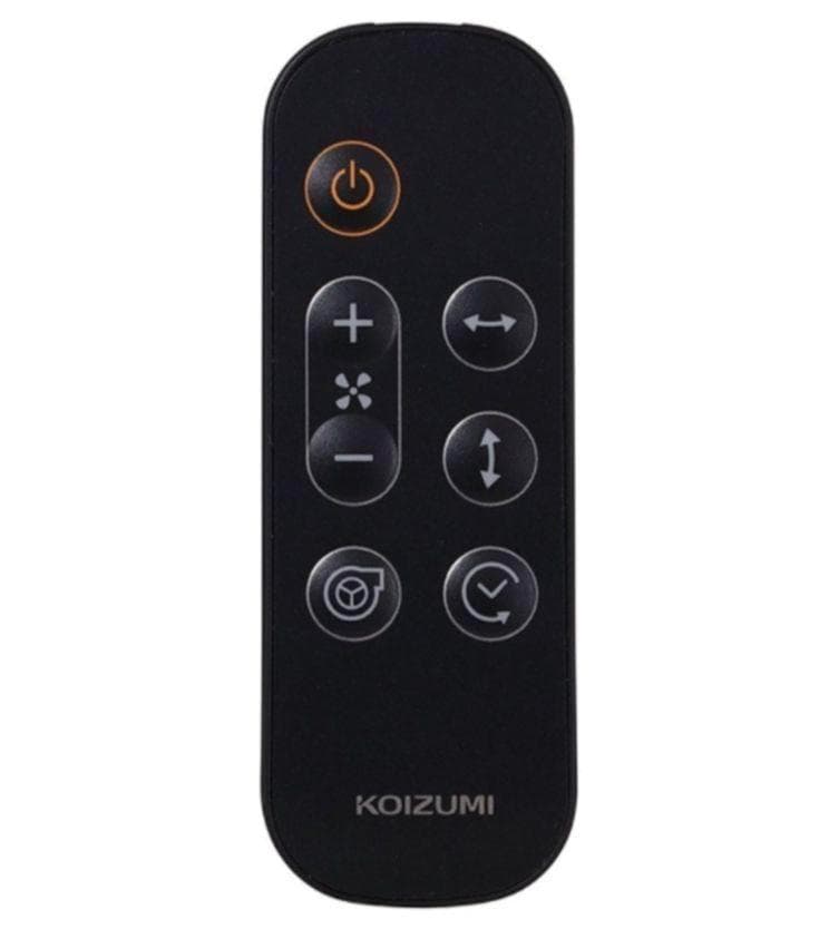 コイズミ サーキュレーター 扇風機 ブラック KCF-1831/K