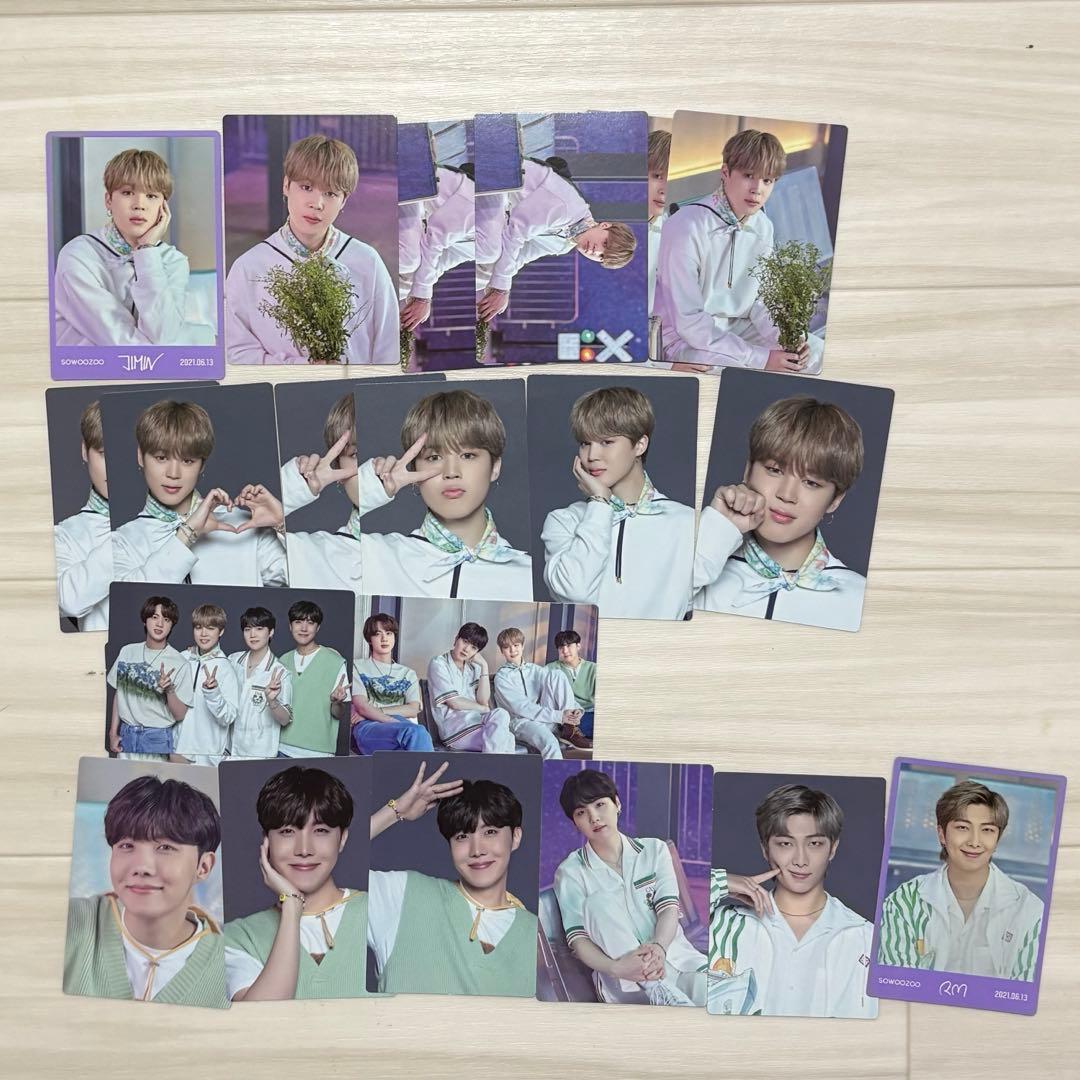 BTS ジミン ミニフォト まとめ 売り トレカ