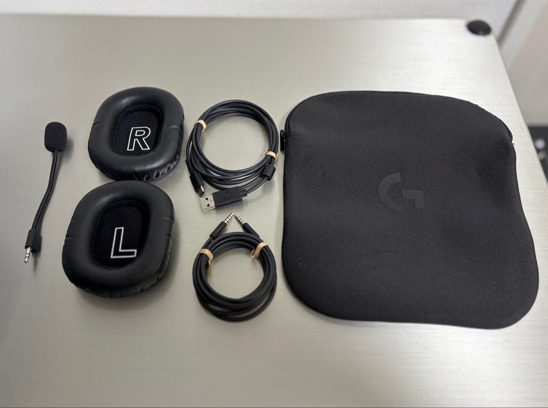 ロジクール ヘッドセット、ASUS ヘッドセットスタンド セット