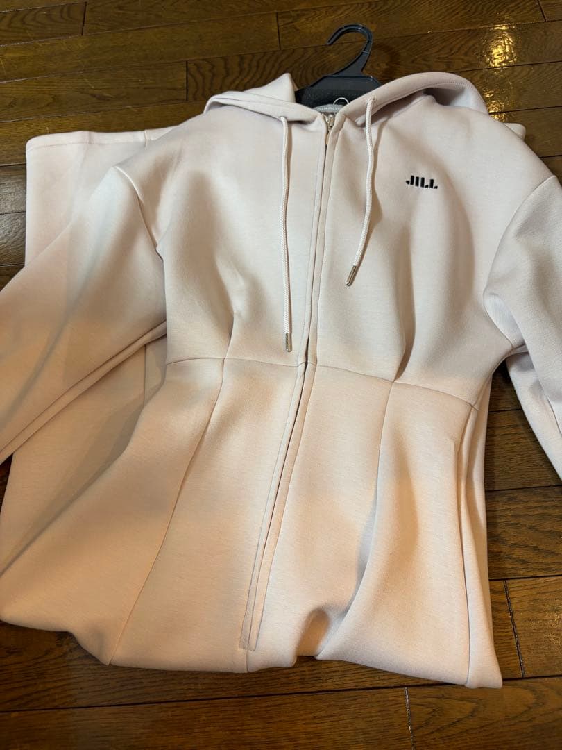 ジルバイジルスチュアート ダイバーフーディーロングワンピース