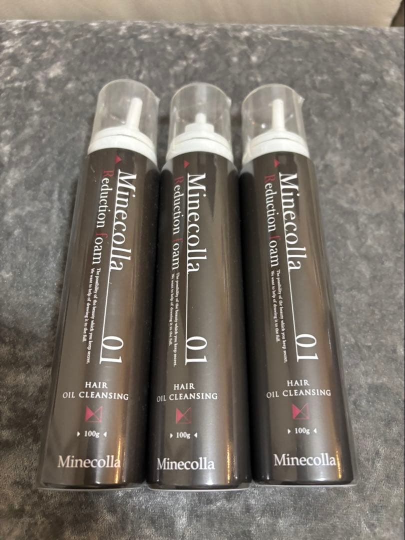 Minecolla エディション 01 ヘアオイルクレンジング 100g 3本