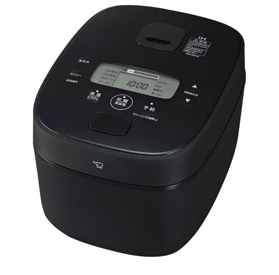 【新品未開封品】象印マホービン 炊飯器 5.5合 ブラック NW-QA10-BA