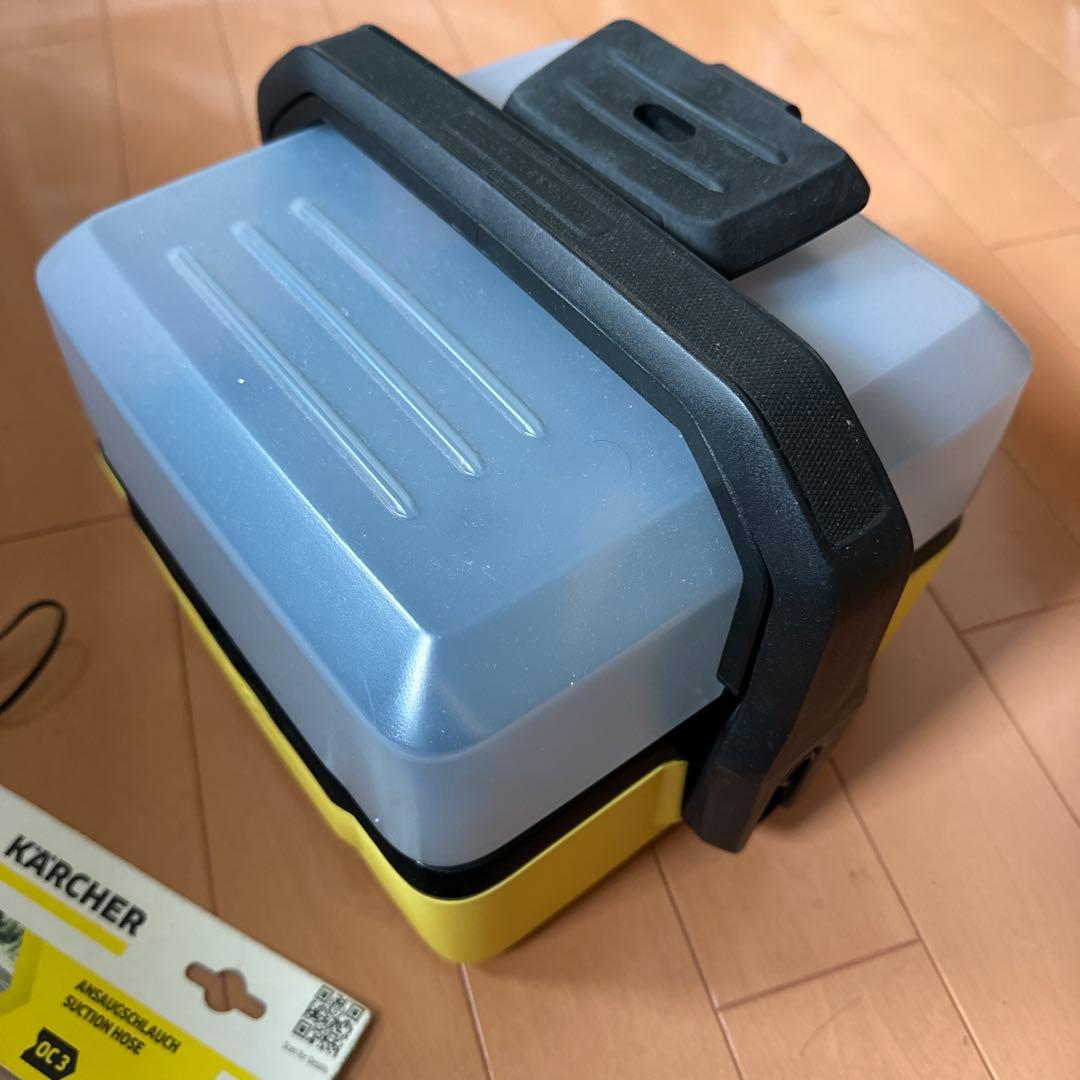 超激安KÄRCHER 高圧洗浄機本体吸水ホ－ス付きです