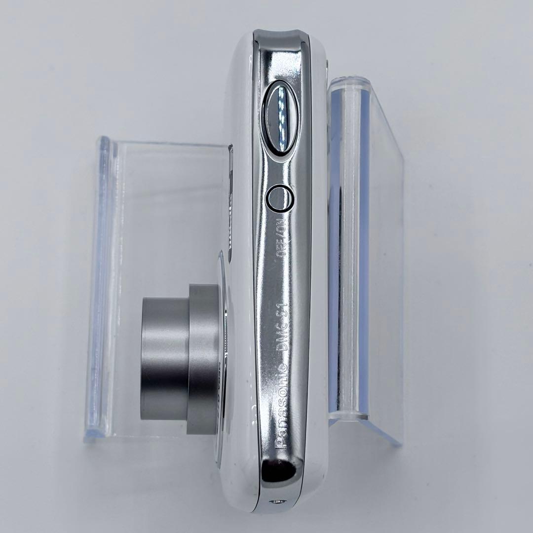 パナソニック LUMIX DMC-S1 ホワイト コンデジ 動作品