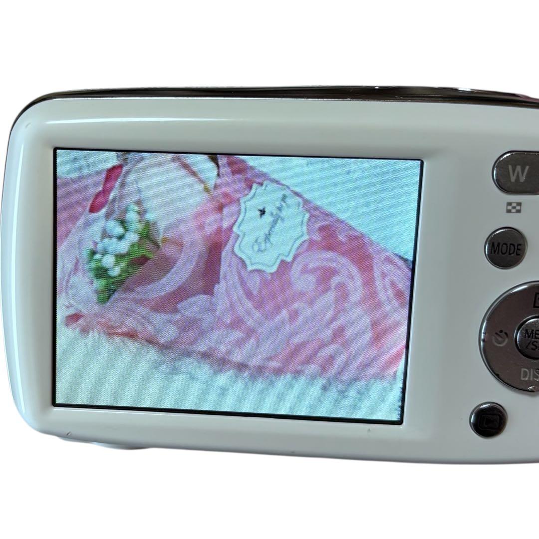 パナソニック LUMIX DMC-S1 ホワイト コンデジ 動作品
