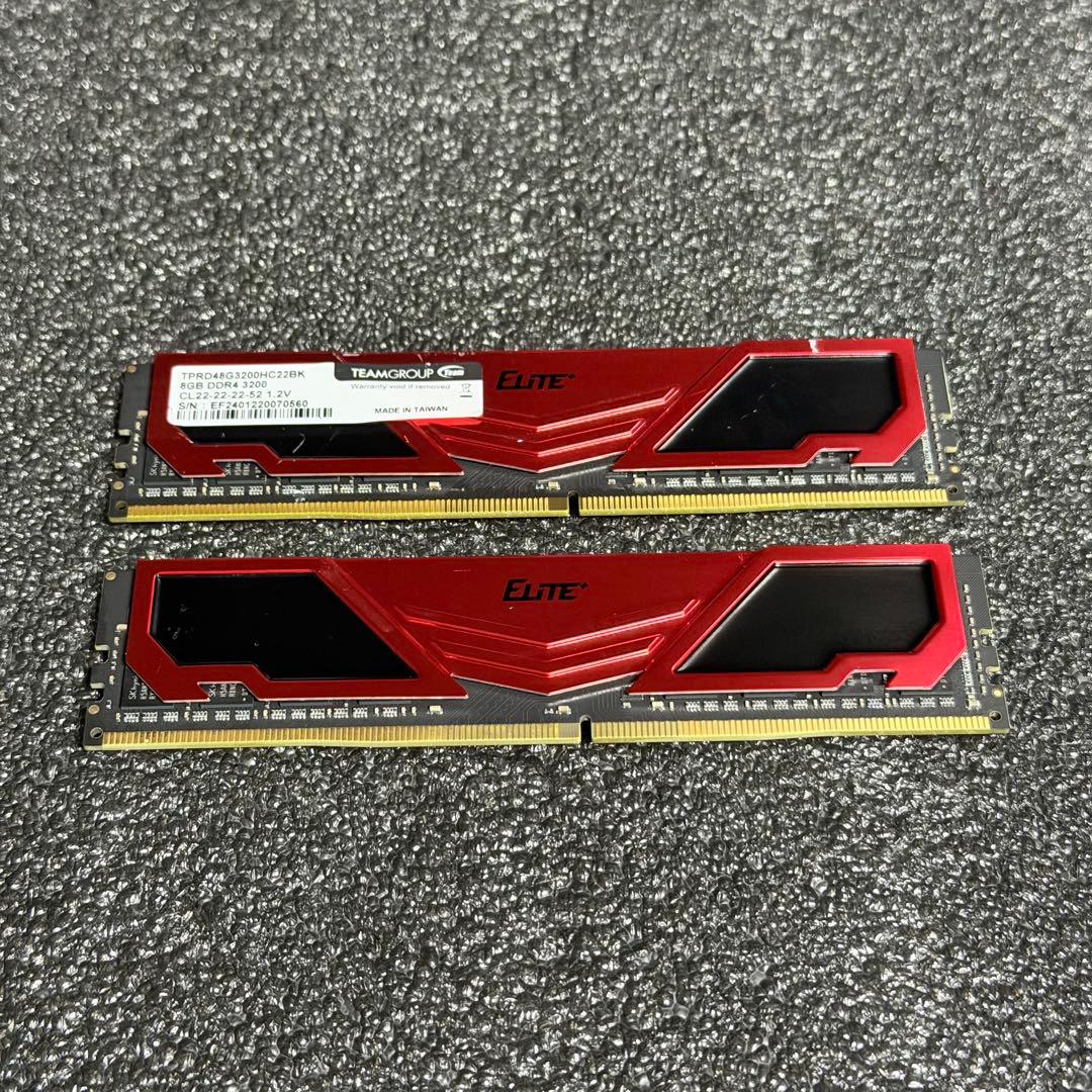TEAMGROUP ELITE DDR4 3200mhz 8GB×2