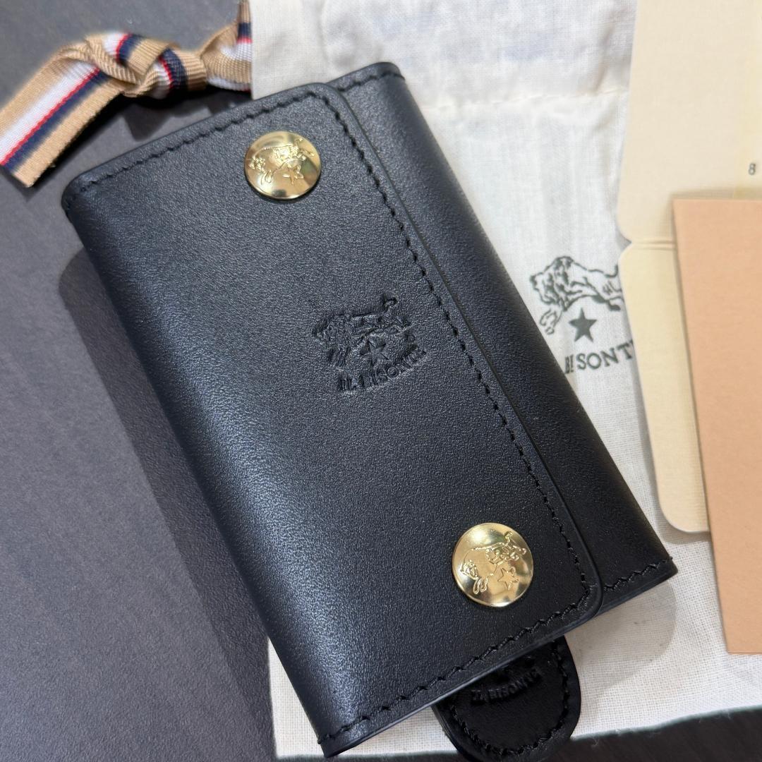 【新品未使用】イルビゾンテ キーケース ブラック 黒 NERO