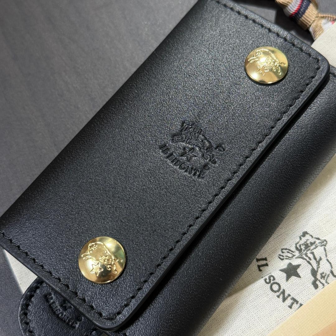 【新品未使用】イルビゾンテ キーケース ブラック 黒 NERO