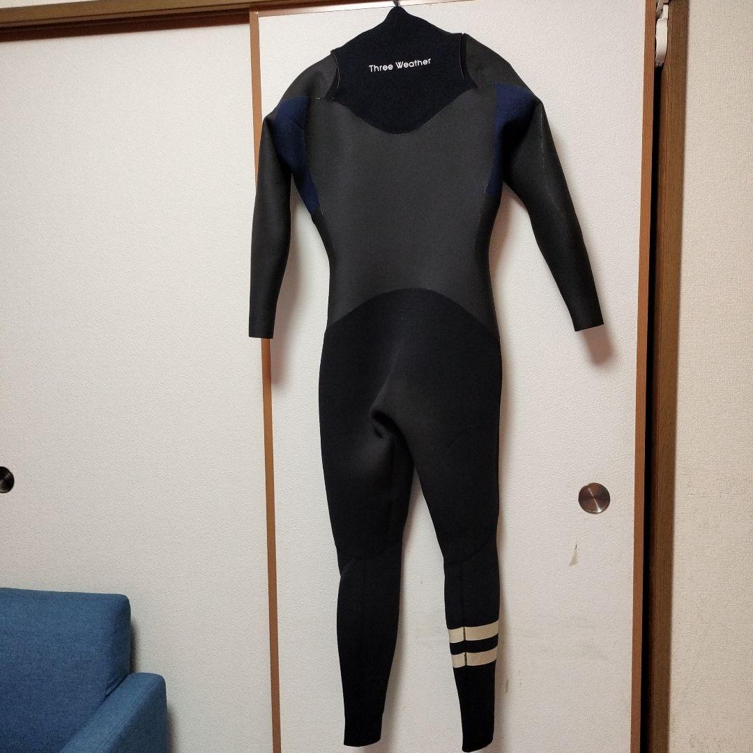 美品スリーウェザーセミドライウエットスーツ
