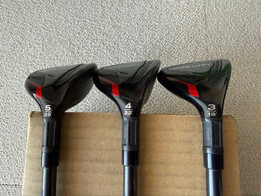 【美品】テーラーメイド ステルス レスキュー/TM60S/ 3U.4U.5U