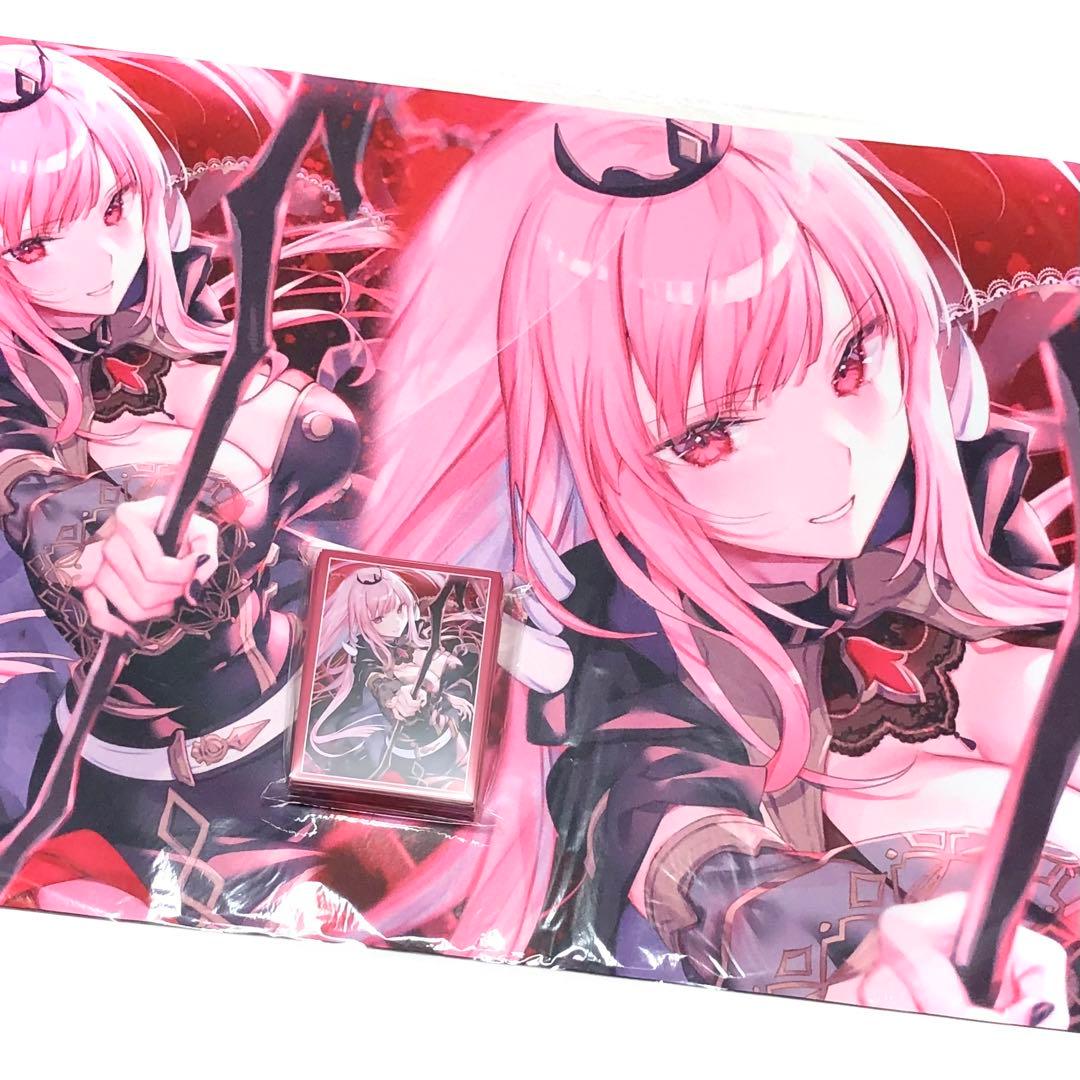 ホロライブEN 森カリオペ スリーブ プレイマット セット hololive t