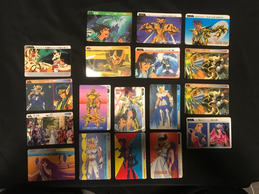 聖闘士星矢　カード　当時物　レトロ