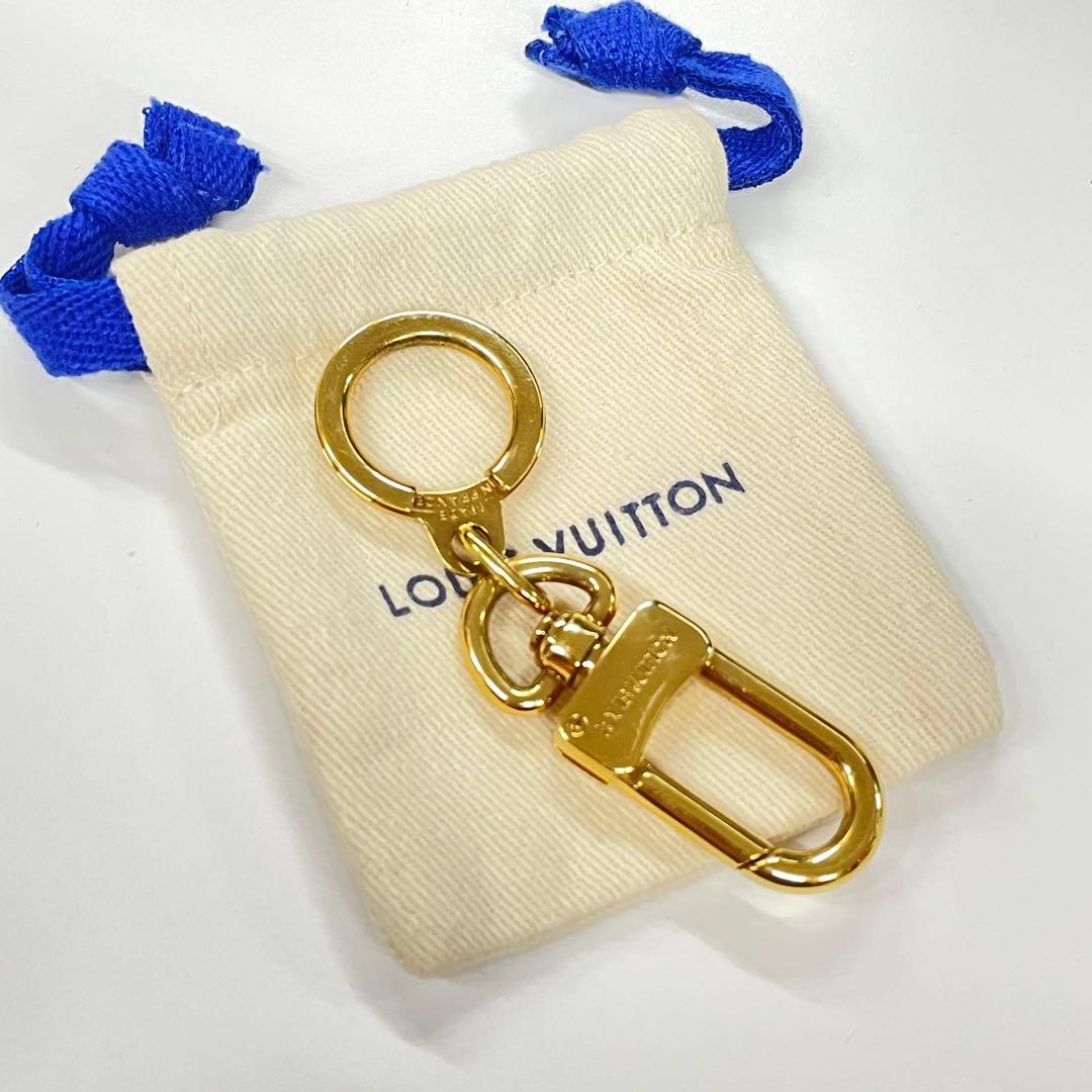 ルイヴィトン　M62698 アノクレ　キーリング　ゴールド