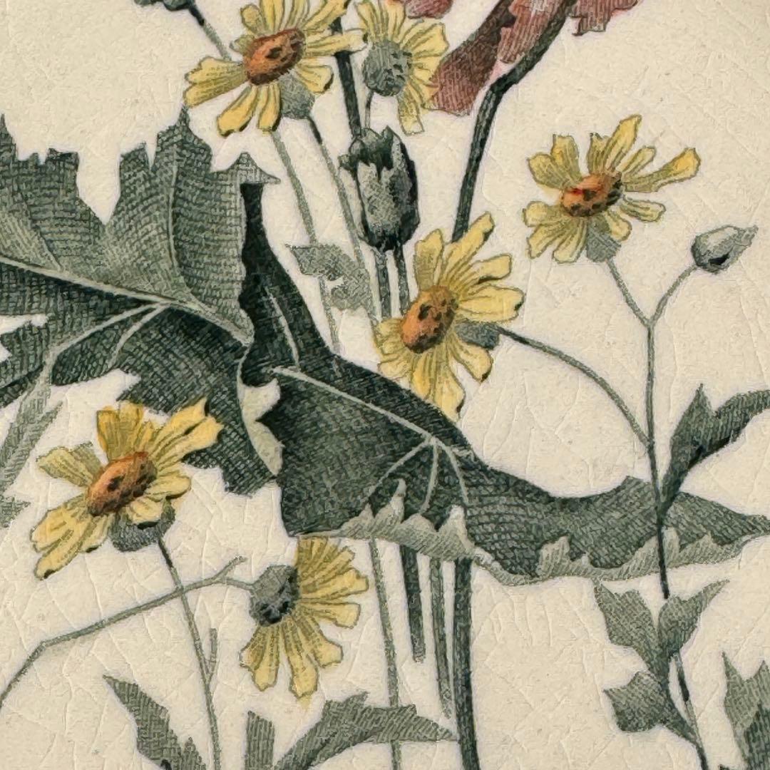 希少 美品 フランスアンティーク　ジョワジールロワ　切り花　デザート