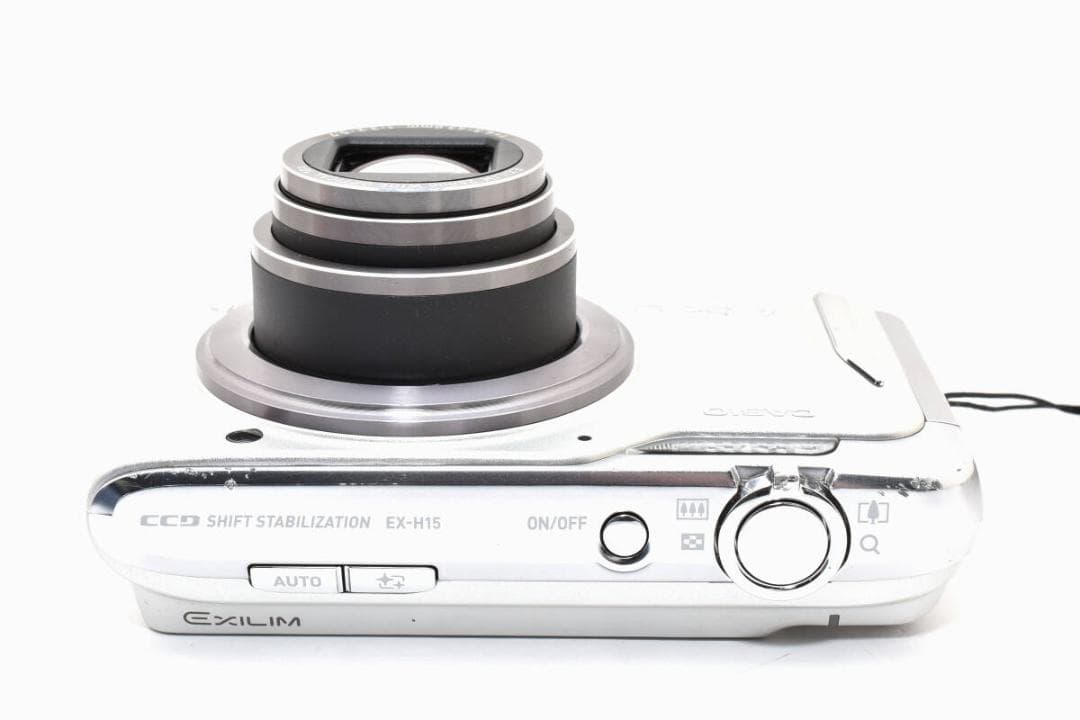 カシオ　CASIO EXILIM EX-H15 シルバー ＃A378