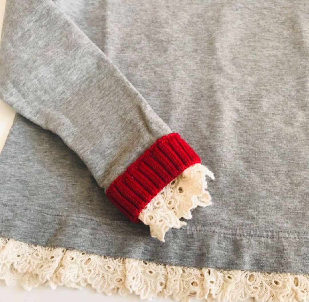 モンクレール　キッズ　トレーナー　フリル　130cm