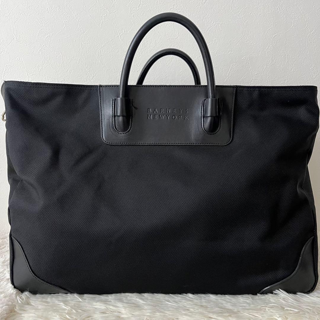 バーニーズニューヨーク ゴルフバッグ ボストンバッグ トラベルバッグ ブラック