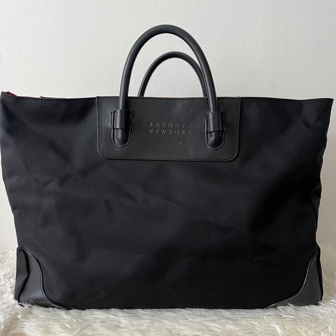 バーニーズニューヨーク ゴルフバッグ ボストンバッグ トラベルバッグ ブラック